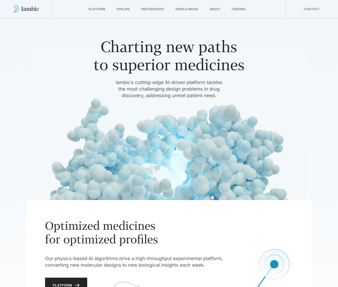 Iambic Project - Webflow Agency